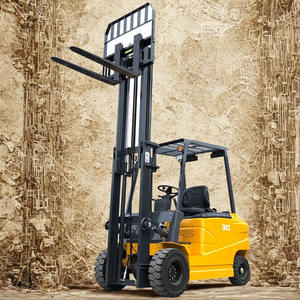 Electric forklift truck high lift for warehouse <b>material</b> <b>handling</b> heavy duty industrial lifting equipment - Product Image 3
