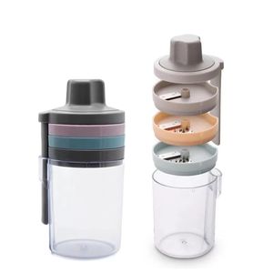 3 en 1 utensilios de cocina multifunción cortador de cebolla rebanador molinillo de alimentos trituradora de verduras rotativo rallador de queso de acero inoxidable - Product Image 2