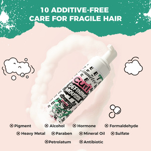 <span class=keywords><strong>Mousse</strong></span> coiffante hydratante et rehausseur de boucles <span class=keywords><strong>pour</strong></span> <span class=keywords><strong>cheveux</strong></span> post-permanent, tenue forte et <span class=keywords><strong>mousse</strong></span> élastique - Product Image 4