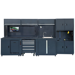 Banco da Lavoro Modulare Resistente in Metallo Acciaio 2026 per Officina Meccanica Attrezzatura Officina Riparazione Auto - Product Image 5