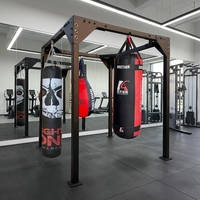 ANGTIAN vente en gros d'équipement de boxe rail multifonctionnel sacs lourds cage mma ring de boxe avec panneau