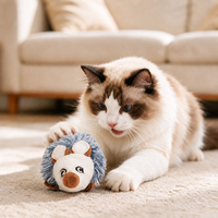 Jouets en peluche pour chat avec herbe à chat qui couine, vente en gros