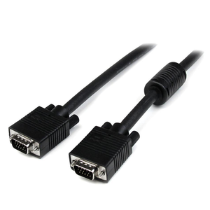 Cable VGA - Cable de video de 15 m, macho a macho, con ferrita para reducir interferencias, ideal para conectar dispositivos de - Product Image 1