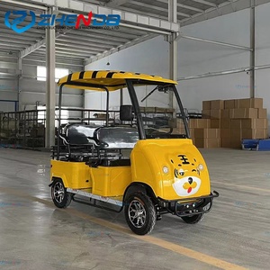 รถบัสไฟฟ้าชมวิวคุณภาพสูง รถการ์ตูน 4 ที่นั่ง มินิไทเกอร์ รถกอล์ฟ - Product Image 2