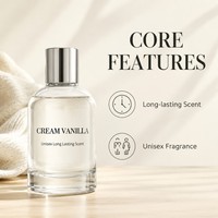 Parfum personnalisé unisexe 10 ml / 100 ml / 200 ml, parfum longue durée, crème de vanille originale, parfum aromatique, huile de parfum