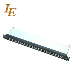 Panel de Conexiones para Montaje en Rack LE P2448 con Múltiples Puertos y Organizador de Cables Cat6 CAT5e 1U, Cable de Red Ethernet para Computadora - Product Image 5