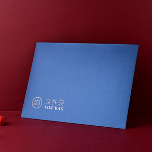 A4 porta File busta aziendale borsa porta File logo personalizzato ufficio riunione borsa per documento - Product Image 3