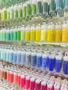 Cuentas <span class=keywords><strong>Delica</strong></span> 11/0 <span class=keywords><strong>Miyuki</strong></span> Japonesas de Vidrio Galvanizado Teñido, Cuentas de Semilla <span class=keywords><strong>MIYUKI</strong></span> <span class=keywords><strong>Delica</strong></span> en Varios <span class=keywords><strong>Colores</strong></span> Disponibles - ¡Venta Caliente! - Product Image 5