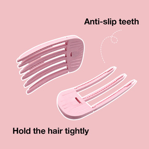 Peigne à air en plastique personnalisé avec logo, pour un volume à la racine des cheveux, maintient les cheveux fermement sans les abîmer, durable, idéal pour un cadeau de Noël - Product Image 2
