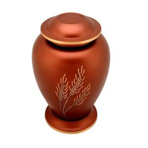 Urnes de crémation de taille Multiple avec finition colorée à la mode, décoration intérieure, pour les cendres, en métal solide - Product Image 6