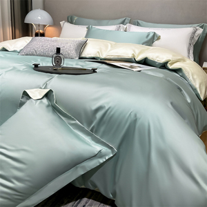 300/500/800/1000 chủ đề đếm 100% cotton sateen Ga Trải Giường Duvet cover bedsheet bedding Set với pillowcase - Product Image 4