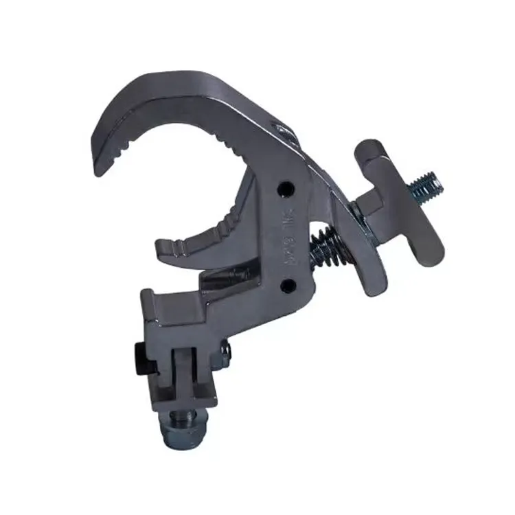 Black Aluminum truss folding Clamp professional stage light hook truss clamps for OD 42mm-61mm