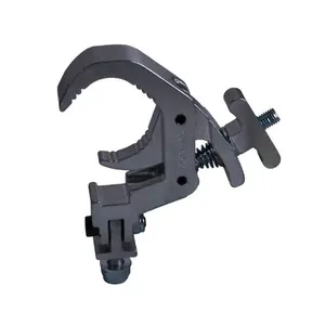 Schwarze Aluminium-Strahmen-Klammer professionelle Bühnenleuchthaken-Strahmen-Clamps für OD 42-61 mm