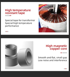 Hiệu quả cao 1000VA hình xuyến khuếch đại âm thanh biến Áp Điện một pha 50Hz điện áp thấp 220V/24V DC Đầu ra điện áp cao - Product Image 5