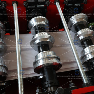 เครื่องม้วนขึ้นรูปหลังคาและผนังอัตโนมัติความ<span class=keywords><strong>เร็</strong></span>วสูงสำหรับการก่อสร้างโรงงานโครงสร้างเหล็ก - Product Image 3