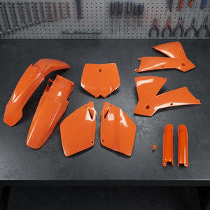 Kit di plastica pieno di 127 arancione per KTM SX 125 accessori per moto a 2002 2001 - Product Image 3