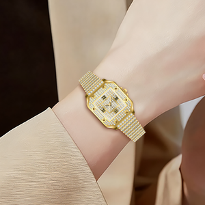 Relojes de Lujo a Bajo Precio con Diamantes de Imitación y Zafiro, Esfera Grande, Reloj de Cuarzo Premium para Mujer, Reloj de Moissanita para Hombre - Product Image 3