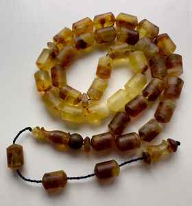 ลูกปัดเขาควายงานหัตถกรรมลูกปัดสวดมนต์ทำด้วยมือสำหรับการทำสมาธิการสะท้อนและการใช้ทางศาสนาแบบดั้งเดิม - Product Image 4