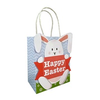 Günstige Einzelhandel Einkaufstasche Kindertag Ostern Kaninchen Geburtstag Geschenk Einkaufstasche Öko Papiertüten für Kleidung Snack Spielzeug