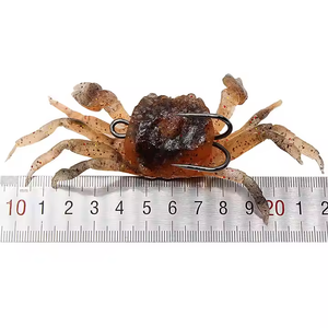 CANGREJO SEÑUELOS CEBO ARTIFICIAL CON ANZUELOS CARPA SEÑUELO DE PESCA SUAVE - Product Image 2