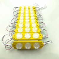 Modules d'enseignes LED DC12V 24V 1.5W IP65 étanches 75mm x 20mm 3030, éclairage latéral rétroéclairé, module à éclairage périphérique pour caisson lumineux LED