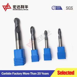 Fresa de carburo de 2 filos con punta esférica - Product Image 5