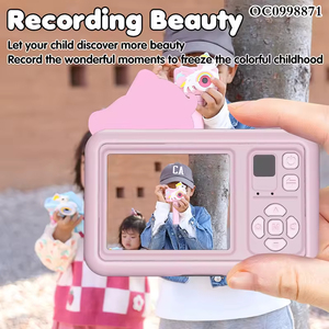 Jumon Little Wretch Nguồn Nhà Máy Mini Trẻ Em Của Máy Ảnh Kép Hình Ảnh Đồ Chơi Máy Ảnh Bảo Vệ Trường Hợp Chủ Cầm Tay - Product Image 3