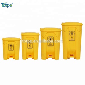 Contenedor <span class=keywords><strong>de</strong></span> <span class=keywords><strong>Basura</strong></span> <span class=keywords><strong>de</strong></span> Plástico <span class=keywords><strong>con</strong></span> <span class=keywords><strong>Pedal</strong></span>, Color Amarillo, 100L, 80L, 50L, <span class=keywords><strong>30</strong></span> <span class=keywords><strong>Litros</strong></span>, en Oferta - Product Image 2