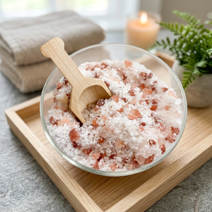 Edible Natural Dark Pink Himalayan Natural Salt Powder Cooking Table Salt Puffiness Custom Packing Himalayan Salt Condiments - Product Image 1