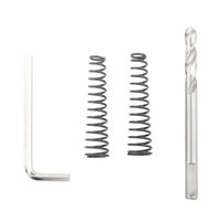 Kit de 6 pièces de scies cloches à pointe en carbure de tungstène TCT pour le travail des métaux et l'acier inoxydable