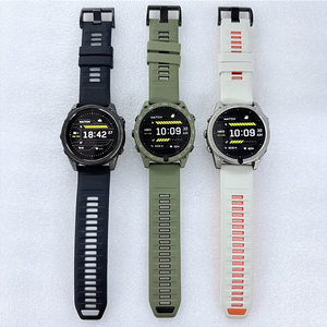 นาฬิกาอัจฉริยะ DSM11 Green T8 PRO GPS พร้อมไฟฉาย LED กันน้ำ 5ATM วัดความสูง วัดทิศทาง รองรับการโทรผ่านบลูทูธ แบตเตอรี่ 530mAh วัดอัตราการเต้นของหัวใจ - Product Image 5