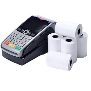 Rollos de papel térmico de grado A Suministro 3 1/8X230 80x60mm Impresión Negro Cajero Recibo <span class=keywords><strong>Clov</strong></span> App 50 Blanco para máquinas ATM Pos - Product Image 5