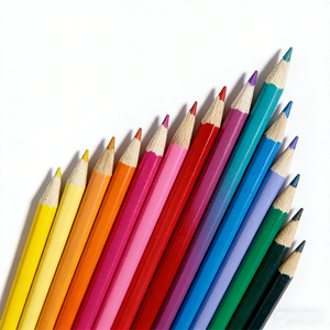 Lot de fournitures scolaires en gros : marqueurs d'art avec crayons de cire et stylos à encre aqueuse pour enfants - Certifié sécurité - Product Image 4