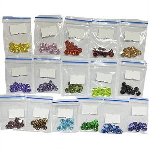 Piedras Preciosas Sueltas al por Mayor, Disponibles en Stock, de 3-10 mm, 3 #   Rubí Sintético Rojo Rosa Tratado Térmicamente, Corindón, Corte Brillante, Juego de Color/Fuego - Product Image 4