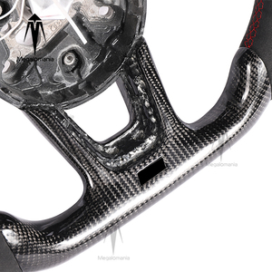 Volante <span class=keywords><strong>Interior</strong></span> de Fibra de Carbono y Alcántara para <span class=keywords><strong>AUDI</strong></span> A5 B8 A7 Q3 S8 A3 <span class=keywords><strong>8P</strong></span> R8 Tt S3 A6 C7 <span class=keywords><strong>Rs3</strong></span> A4 B8, Fibra de Carbono Real con LED - Product Image 5