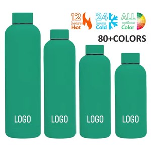 Custom Logo 500ml Stainless Steel Double Wall Vacuum <b>Flask</b> Thermal Water Bottle 6-12 Hours Insulation Matte Finish Business Gift - Product Image 6