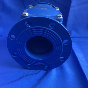 Válvula de Retención de Agua de Acero Fundido con Revestimiento de Goma, Tipo Doble Brida, Bidireccional, PN16, DN100, 4 Pulgadas, H44X-16Q - Product Image 4