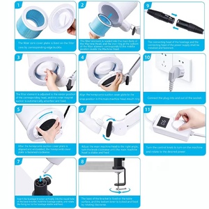 Nail Dust Collector 2025 NEW Strong Speed Adjustable Brushless Motor Electric 4blanc Pro Manicure Wireless Nail Dust Collector - Product Image 6