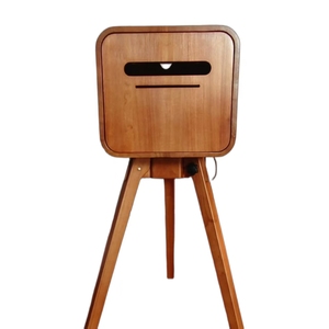 Hot bán gỗ rắn 18.5inch ảnh tự sướng Photo Booth ma thuật 18.5 cảm ứng csreen photobooth với máy in và máy ảnh - Product Image 6