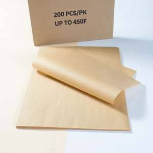 <b>Greaseproof</b> Coated Parchment <b>Paper</b> Sheets Double Side Fire-Proof Offset Printing Interfold Nonstick - Product Image 3