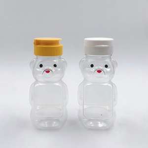 Bouteille de <span class=keywords><strong>miel</strong></span> mini en plastique PET de 72 ml 100 g, pot d'emballage vide, bouteille souple pour <span class=keywords><strong>miel</strong></span>, petit récipient sérigraphié avec bouchon en silicone - Product Image 5