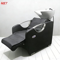 Table de massage et de lavage des cheveux Meientai pour salon de beauté, avec robinet d'évier intégré