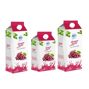 Unipack kids strawberry milk gable top carton aseptic packaging spring water carton box packing