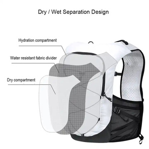 Waterproof Riding Backpack Hiking Pouch Lightweight Cycling Bicycle Bike Bag <b>Running</b> Hydration Vest for Unisex - Product Image 4