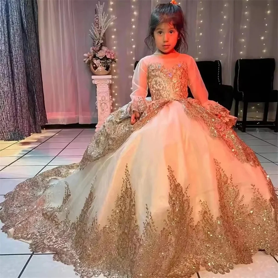 Charming Styles for Young Trendsetters: Find Your Perfect champagne lace flower  girl dress 2 2 2