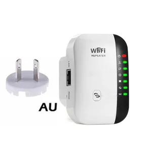 Bộ định tuyến không dây hình bánh mì nhỏ <span class=keywords><strong>300M</strong></span> mới 7 ăng ten 65dB tăng 300Mbps 300-500sqm Mô hình phủ sóng MT-02 AP Enhancer Repeater - Product Image 6