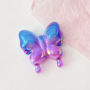Perles d'animaux <span class=keywords><strong>3D</strong></span> colorées dégradées, plaquées UV pour l'artisanat DIY en gros - Product Image 4