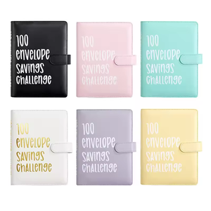 Planificador de Presupuesto, Cuaderno de Hojas Sueltas A5, Agendas, 100 Sobres, Desafío de Ahorro, Carpeta de Presupuesto - Product Image 2