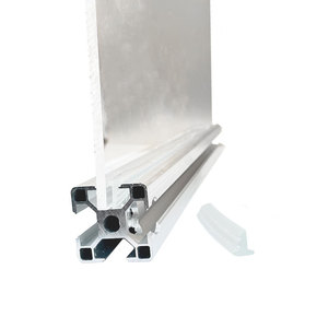 Aluminum Profile Insert Strip 2020 3030 4040 Translucent PVC Water Resistant For Industrial Frames - Product Image 1