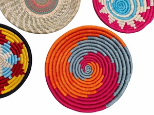 Top Demanded Sabai Grass Handwoven Rattan Wall <b>Basket</b> for Home Wall Decoration Living Room Available for Bulk Quantity - Product Image 5